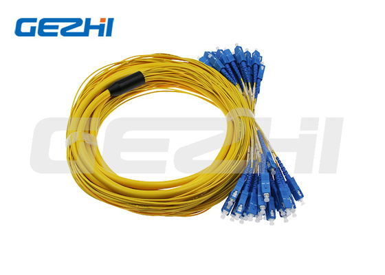 Kabel Konektor Serat Optik Tipe SC Patchcord Serat Optik Untuk Sistem Komunikasi