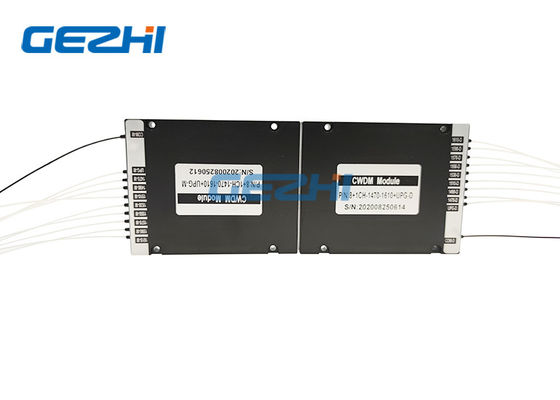 Konektor LC / UPC 1610nm 8 Saluran CWDM Passive Multiplexer