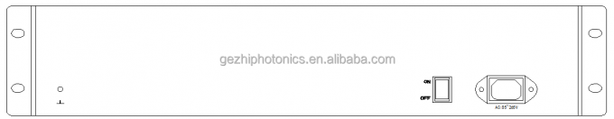 FSW 1x48 Fiber Optical Switch 19 inci 2U Rackmount 1260 ~ 1650nm Mode Tunggal 2