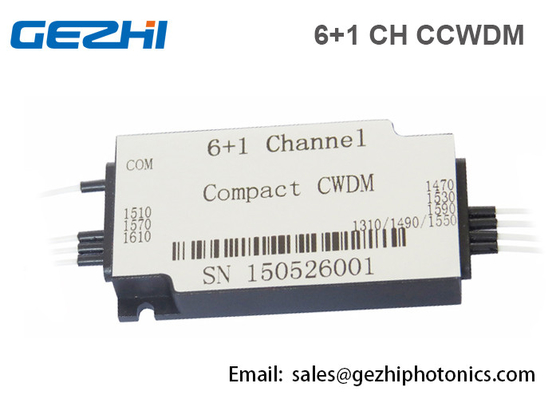 Beli Modul Multiplexer Serat Optik CWDM 6 + 1CH CWDM Mux Demux yang ringkas online manufacture
