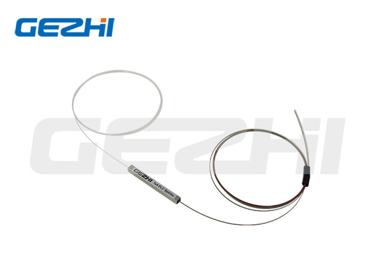 Beli Serat Optik Mini PLC Splitter 1x4 Single Mode APC UPC Steel Tube online manufacture