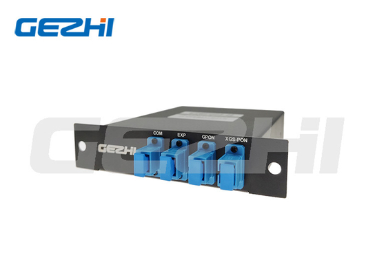 Beli WDM1R GPON /XGS-PON Filter WDM Multiplexer Cassette untuk pusat DATA online manufacture
