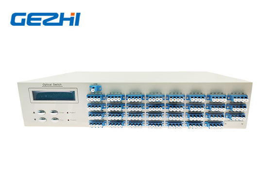 Beli 1x124 MEMS Optical Switch Desktop 2RU Rackmount untuk Sistem Uji Jaringan online manufacture
