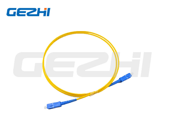 Beli Kabel Patch Serat Optik Panjang Disesuaikan PVC / OFNR / LSZH UPC / APC online manufacture