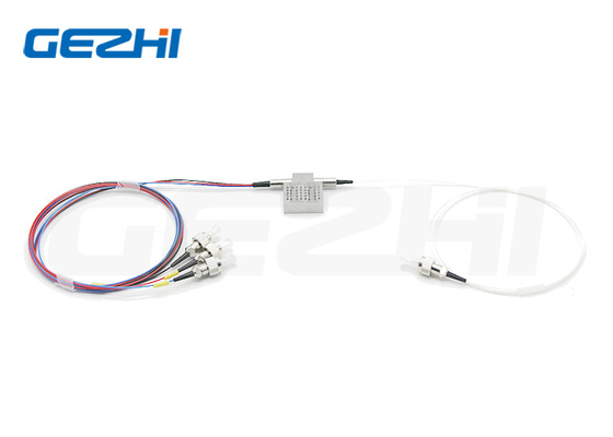 Beli 1x3T LC APC Fiber Optic Switch Singlemode Multimode yang dapat disesuaikan online manufacture