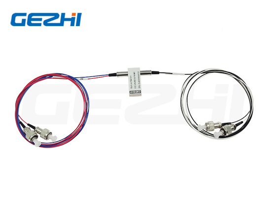 Beli Stabilitas Keandalan Tinggi 2x2 Saluran Sakelar Serat Optik Opto Mekanik online manufacture