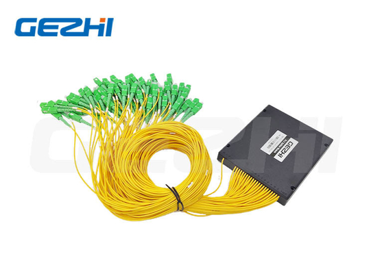 Beli 1X64 PLC Splitter Komponen Pasif Serat Optik Dengan Jenis Kaset ABS online manufacture