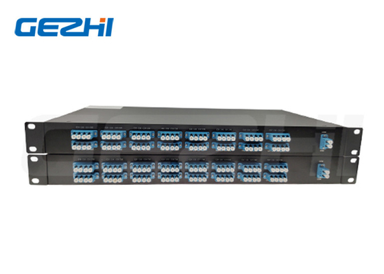 Beli Multi-Channel 40CH Filter DWDM Mux Demux Multiplexer Dengan Rackmount 1RU 19