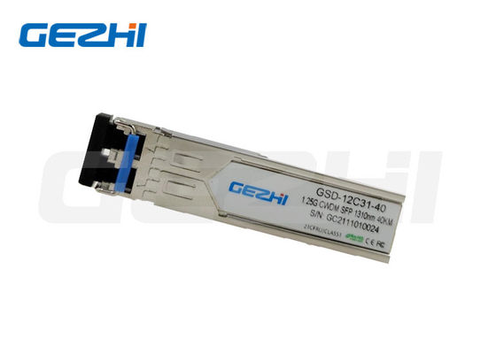 Beli 1.25G Data Rate 1310nm Wavelength 40Km Distance CWDM SFP Optical Transceiver Module untuk Single Mode Fiber pembuatan online