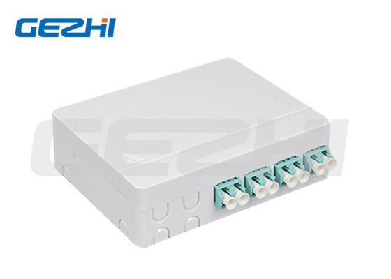 Beli Kotak Terminasi FTTH 4 Core Tahan Air Pemasangan Dinding Kotak Terminal Serat Optik dengan Bahan ABS pembuatan online