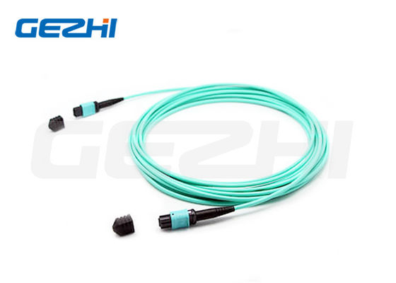 Beli 12F MPO Trunk Cable dengan Jacket LSZH 3,0 mm untuk Data Center dengan Densitas Tinggi pembuatan online