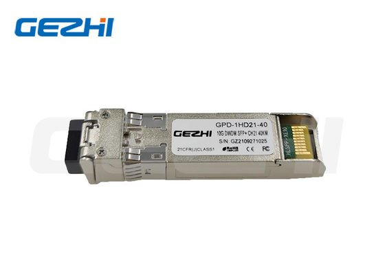 Beli 10G DWDM SFP+ Transceiver dengan Jarak Transmisi 40KM C-Band Wavelength dan 16dB EML untuk Performance Networking pembuatan online