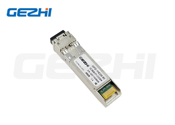 Beli Modul Optik SFP+ 10G dengan Jarak Transmisi 80km, Pemantauan Diagnostik Digital, dan Laju Data 10Gbps untuk Jaringan Ethernet pembuatan online