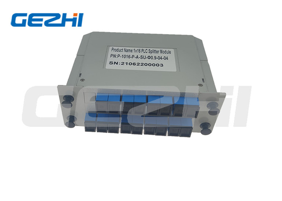 Beli 1x32 PLC Splitter Cassette Plug-in Type Optical Splitter Insert Cassette Type PLC Splitter online manufacture