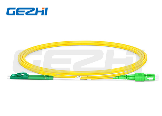 Beli 1310/1550nm LC APC ke SC APC Duplex OS2 Single Mode PVC 2.0mm Fiber Optic Patch Cable online manufacture