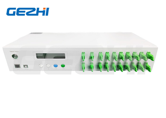 Beli Panjang gelombang Multi Channel Mekanis MXN Fiber Optical Switch 19 