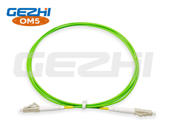 Beli Kabel Fiber Optic Patch Cord Customized OM5 Multimode Wideband LC/SC/FC/ST Duplex online manufacture