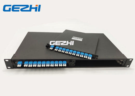 Beli Dual Fiber Plug In 4CH 100Ghz Padat WDM C21 Ke C24 LC Adaptor PC online manufacture