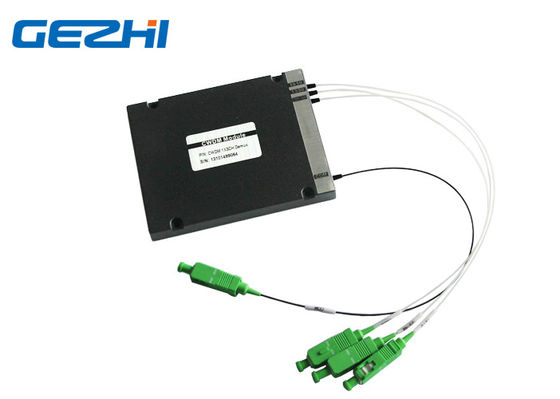 Beli Single Fiber 1550nm 1x3 CWDM Passive Multiplexer online manufacture