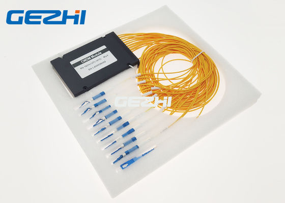Beli 8 Saluran CWDM Mux Demux SC/APC 1470 - Port Band 1610nm + 1310nm online manufacture