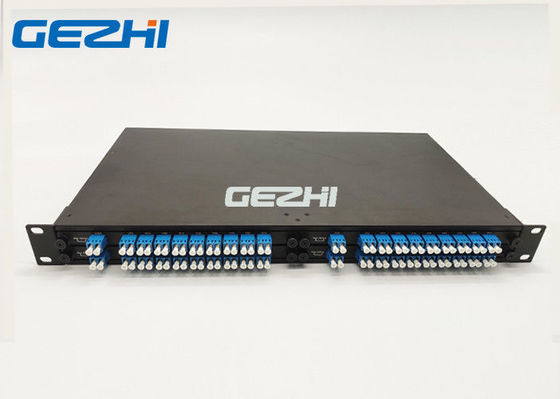 Beli 4 slot 19 Inch 1U Rack mount 1x8 CWDM Passive Multiplexer online manufacture
