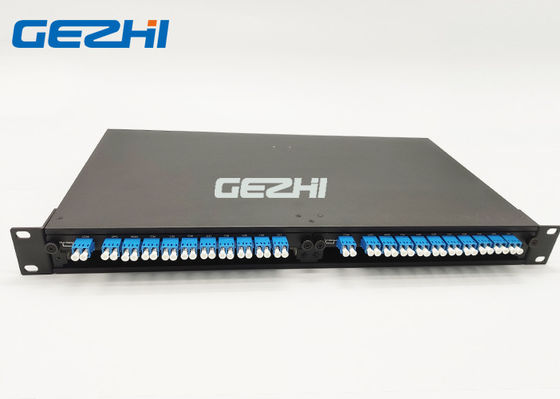 Beli 4 Slot 1U Rack Mount 100Ghz 8CH DWDM Mux Demux Module online manufacture