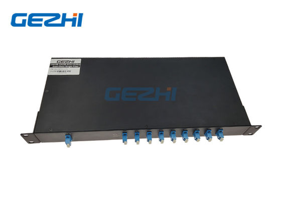 Beli Rak 1RU 19 Inch 8CH Simplex Dual Side DWDM OADM Multiplexer online manufacture