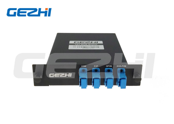WDM1R GPON 1310/1490 XGS-PON 1270/1577nm Filter WDM Multiplexer Kaset
