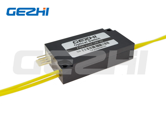4 Pin 2x2A Opto Mechanical Optical Switches Di Kotak Hitam Aluminium