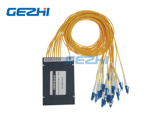 Modul CWDM 16 Saluran LC / PC 1310 - Kotak Serat Optik 1610nm