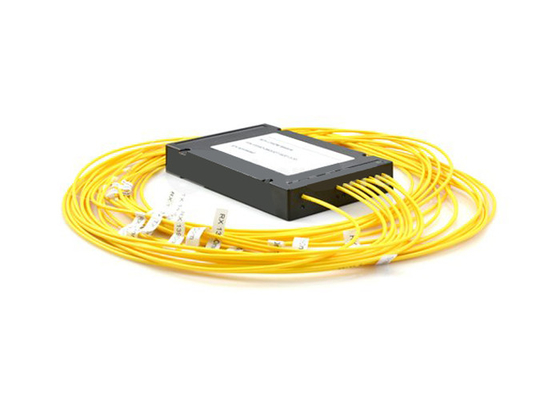 Modul 8 Saluran CWDM Mux Demux 1470 - 1610nm LC Untuk Sistem Jaringan