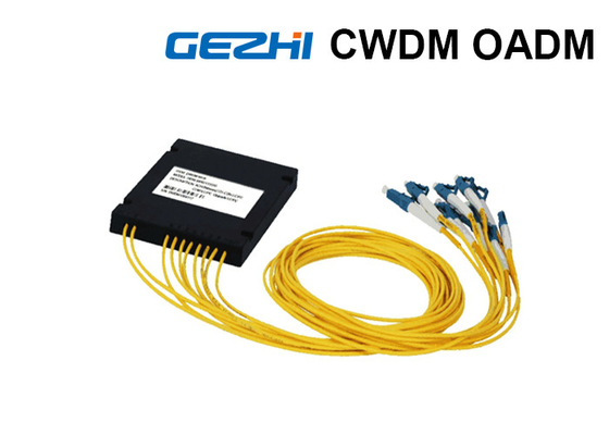 4 Saluran CWDM Mux Demux Photonics Duplex CWDM OADM Untuk Lalu Lintas Timur Dan Barat