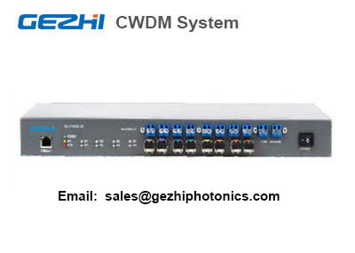 Sistem CWDM 4 Saluran Mux Sistem Akses Manajemen Demux Untuk Pusat Data