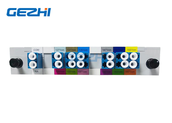 1x12 Optik CWDM Mux Demux 1271nm - 1571nm Untuk Telekomunikasi 5G