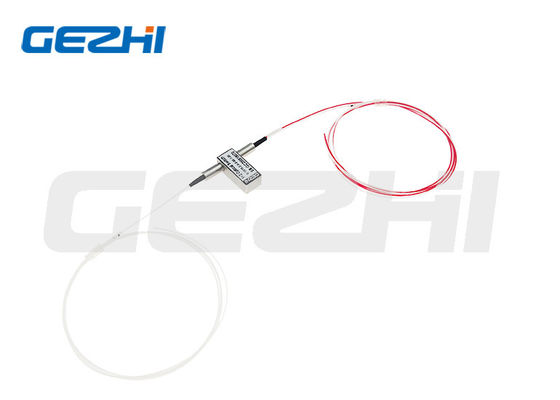 Panjang gelombang lebar 1x2 Optical Switch Non-Latching Opto-Mechanical Fiber Optic Switch dengan Keandalan Tinggi