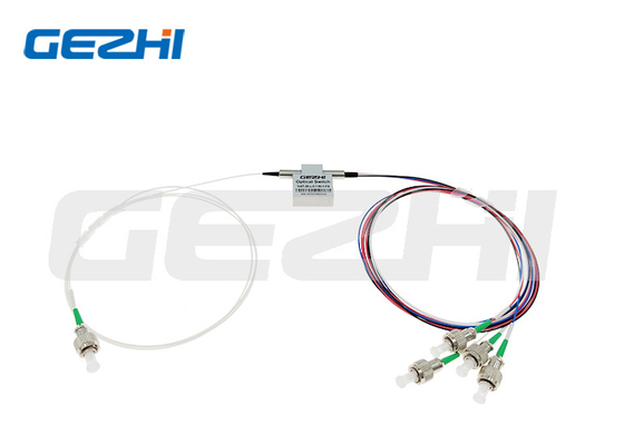 Sakelar Serat Optik 1x4t 1310nm Mekanik Pasif