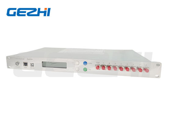 FTTH 1x8 SC/UPC Fiber Optical Distribution Box dengan waktu switching cepat dan garansi 3 tahun