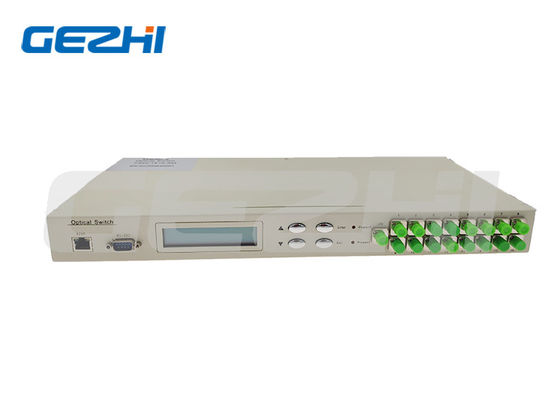 Industrial 16 Port Fiber Optic Ethernet Switch dengan 100M Speed dan Fast Switching Time