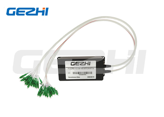 GEZHI Photonics 1x32 Port Saklar Jaringan Optik Solusi FTTx 1310/1550nm