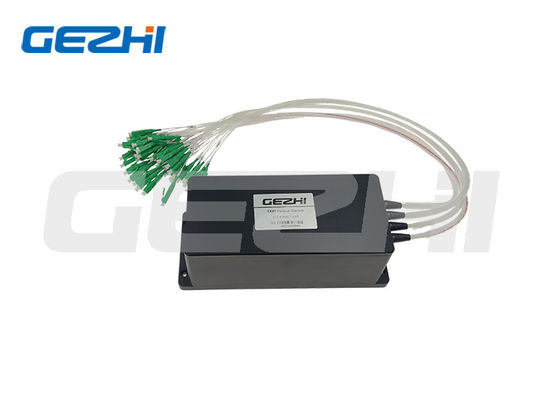 1x48 Port Fiber Optical Switch untuk FTTx Ring Network Remote Monitoring dengan Low Loss