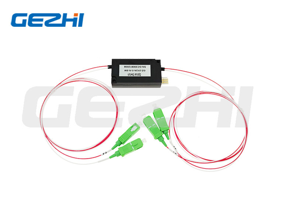 2x2A Fiber Optical Switch Passive Mechanical Dengan Konektor SC FC LC ST