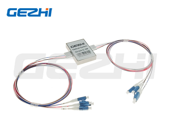 Sakelar Serat Optik Singlemode Multimode 4x4 Mekanik