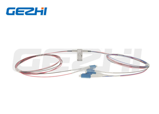 Saklar Optik Serat Ganda 1x2 Port 1260-1650nm dengan Kontrol Latching atau Non-Latching