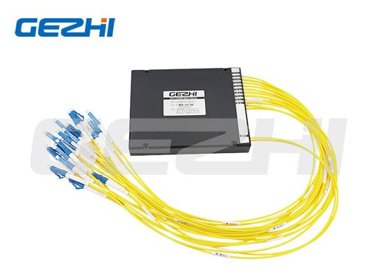 Dual Fiber 8 Channel CWDM Mux modul demux konektor LC / UPC Pembagian panjang gelombang kasar multiplexer de-multiplexer + Upgra