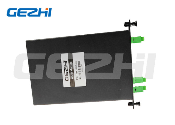Filter WDM CATV Fwdm Optical Module dengan panjang gelombang 1310nm 1490nm 1550nm di LGX Chassis