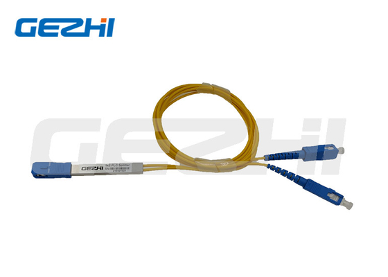 Komponen Pasif Serat Optik Penyisipan Rendah 1x2 PLC Splitter Untuk FTTH