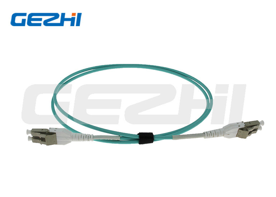 Kabel Jumper Serat Optik Dupleks Ganda LC KE LC Kabel Fiber Patch Untuk Serat Optik CATV