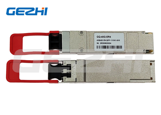 Modul Transceiver Serat Optik Er4 40km 40g Qsfp+ Transceiver Optik