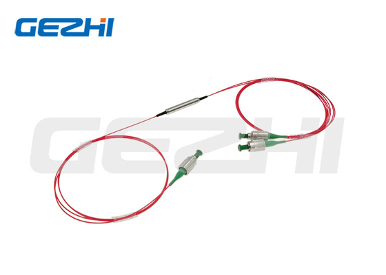 Low Insertion Loss Polarisasi 1x2 / 2x2 Mempertahankan Filter Coupler PM Coupler
