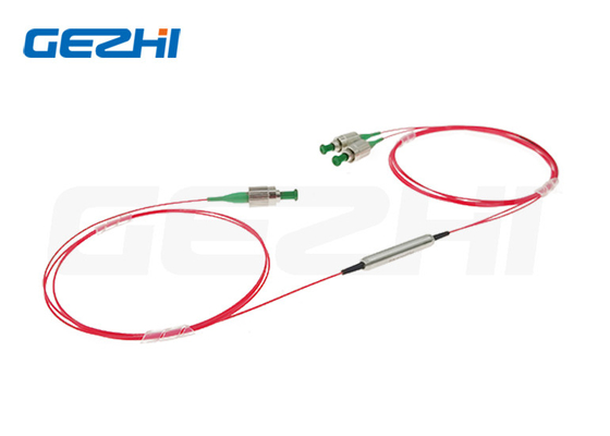 Polarisasi 1x2 Mempertahankan Fused WDM Stabilitas / Keandalan Tinggi Untuk Sensor Serat
